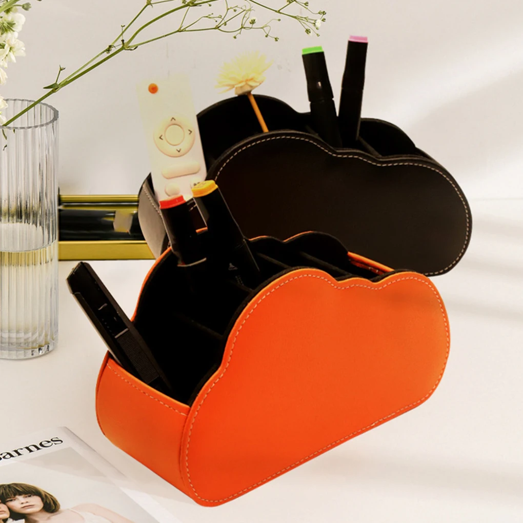 

DVD Remote Control Holder Stylish Organizer With Space For Pens TV Bracket For Remote Control Stick A