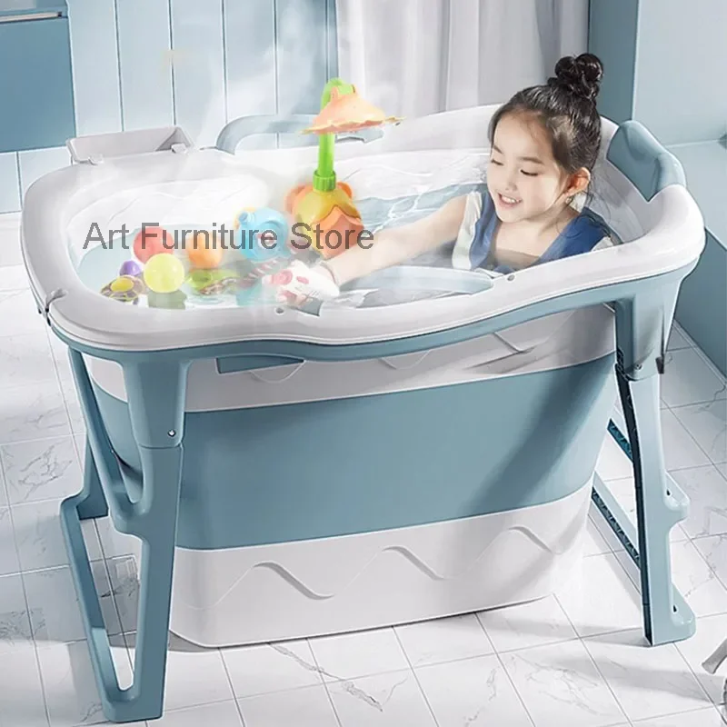 Shower Animals Bathtubs Slip Baby Women Foot Bath Adults Bathtub Foldable House Bathroom Baignoire Pliable Abulte Furniture