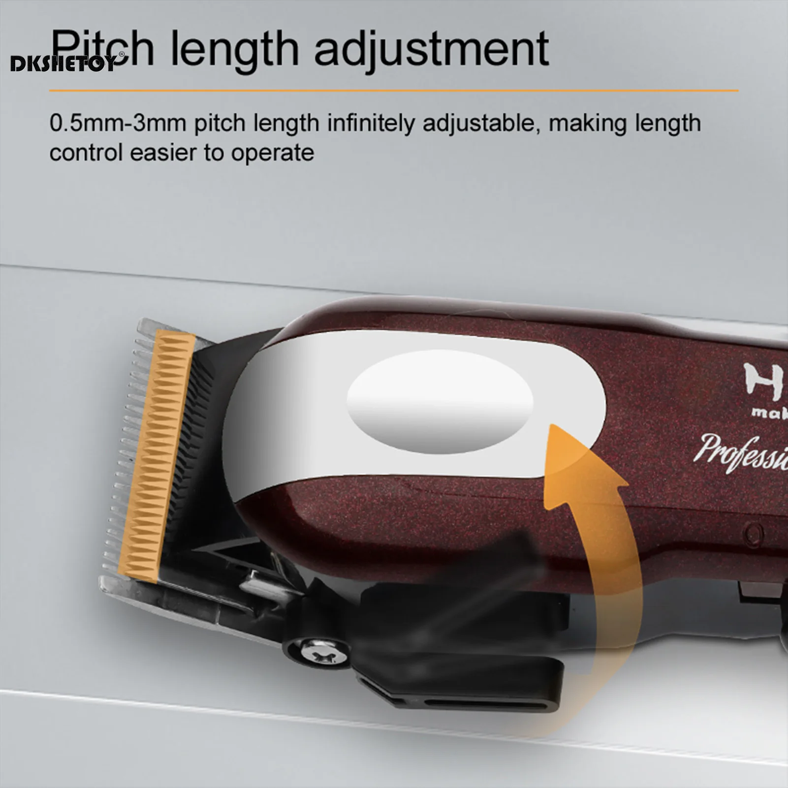 HIENA Electric Hair Clipper Professional baber machine Hairdressing Trimmer Ergonomic Low Noise Electric Clipper