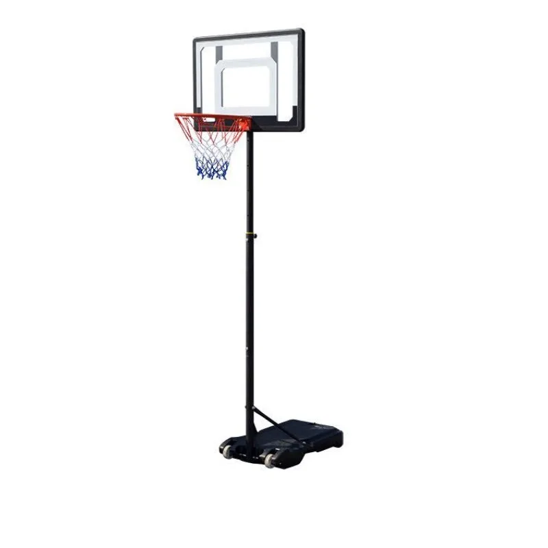 Indoor/Outdoor Adjustable Height Portable Basketball Hoop, Height Adjustable From 210 cm To 155 cm for Adults and Teenagers