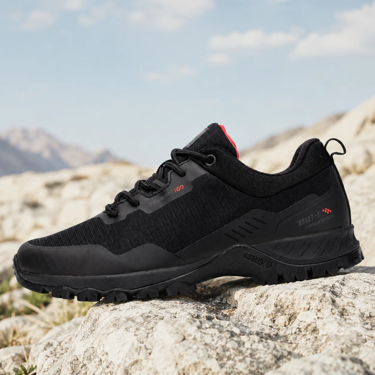

Baasploa Men Hiking Sneakers Waterproof Outdoor Walking Shoes Non Slip Wear Resistant Trekking Athletic Footwear