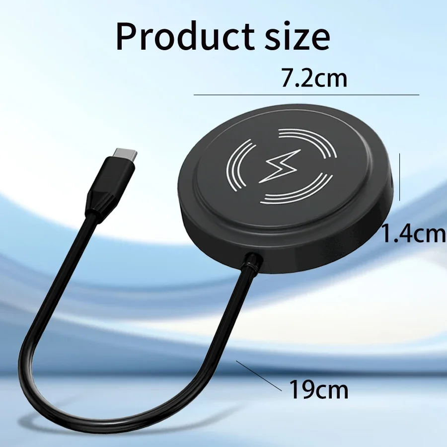 6 in 1 USB C ハブ ワイヤレス充電器付き 15W Type-C アダプター USB3.0 ドッキングステーション HDMI 4K PD 100W MacBook Air iPad ノートパソコン対応