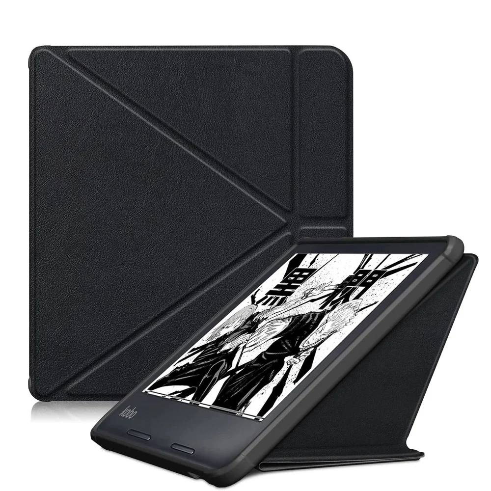 Cover For Kobo Libra2 Auto Wake Sleep Sleepcover for Kobo Libra 2 (2021 Released, Model N418) Origami Leather Smart Cases Cover
