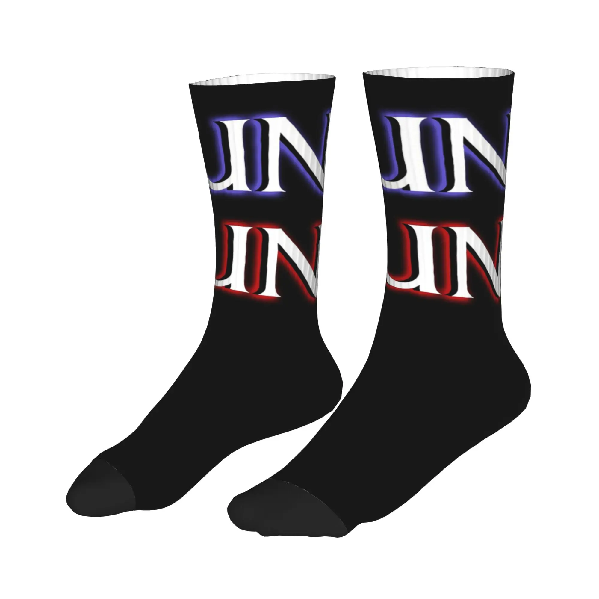 

All Seasons Stockings Dun Dun Meme (Law, Order, Parody) Sport Socks Funny Middle Tube Socks for Men Women Christmas Gifts