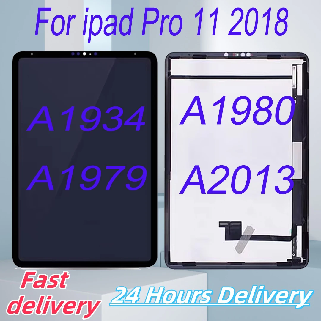 Lcd For Apple iPad Pro 11 2018 A1980 A1934 A1979 LCD Display Touch Screen Digitizer Assembly For iPad Pro 11 LCD Replacement