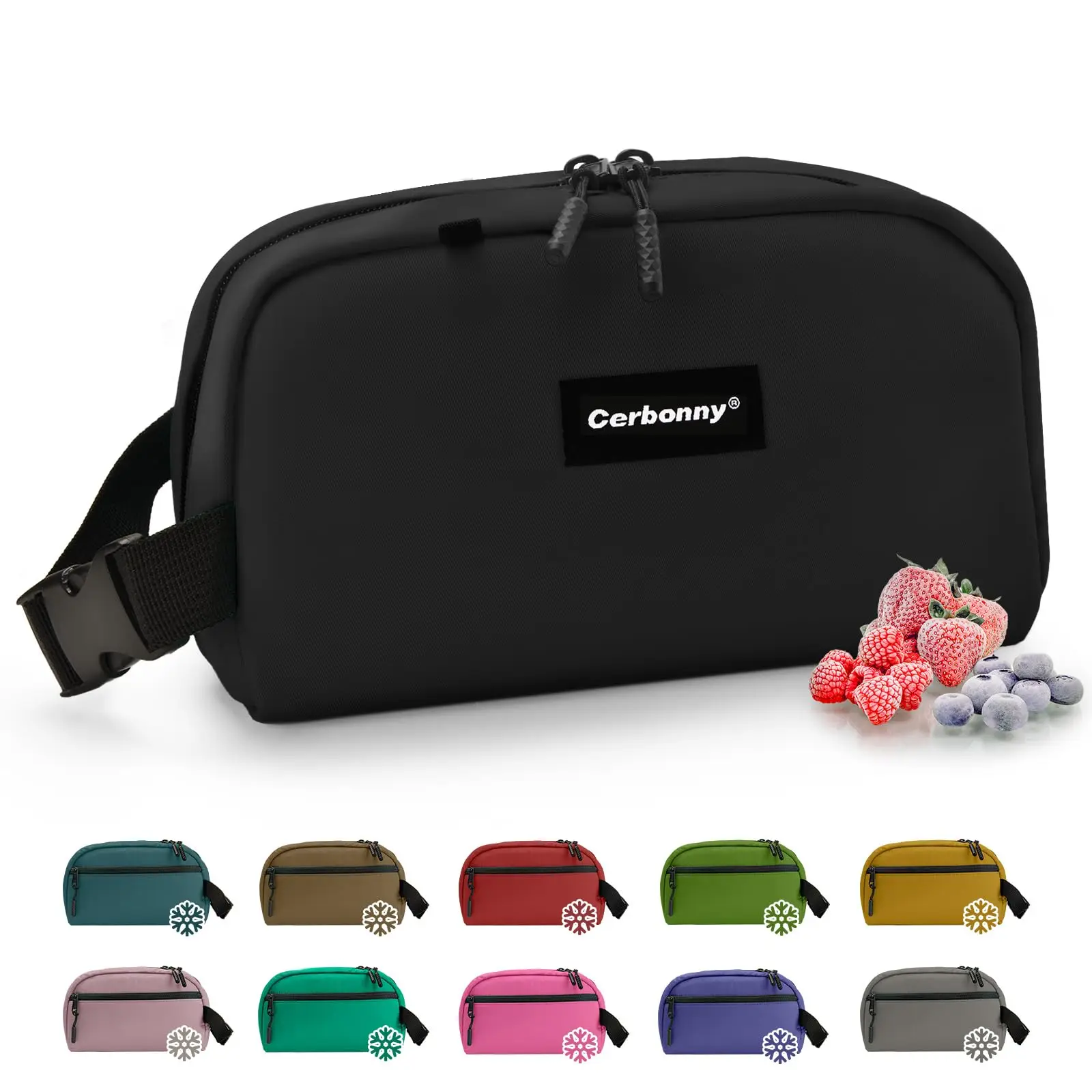 

Lunch Bag Insulated Lunch Box Cooler Bag Portable Thermal Bag for Work School Picnic, Reusable for Hot and Cold Food Storage