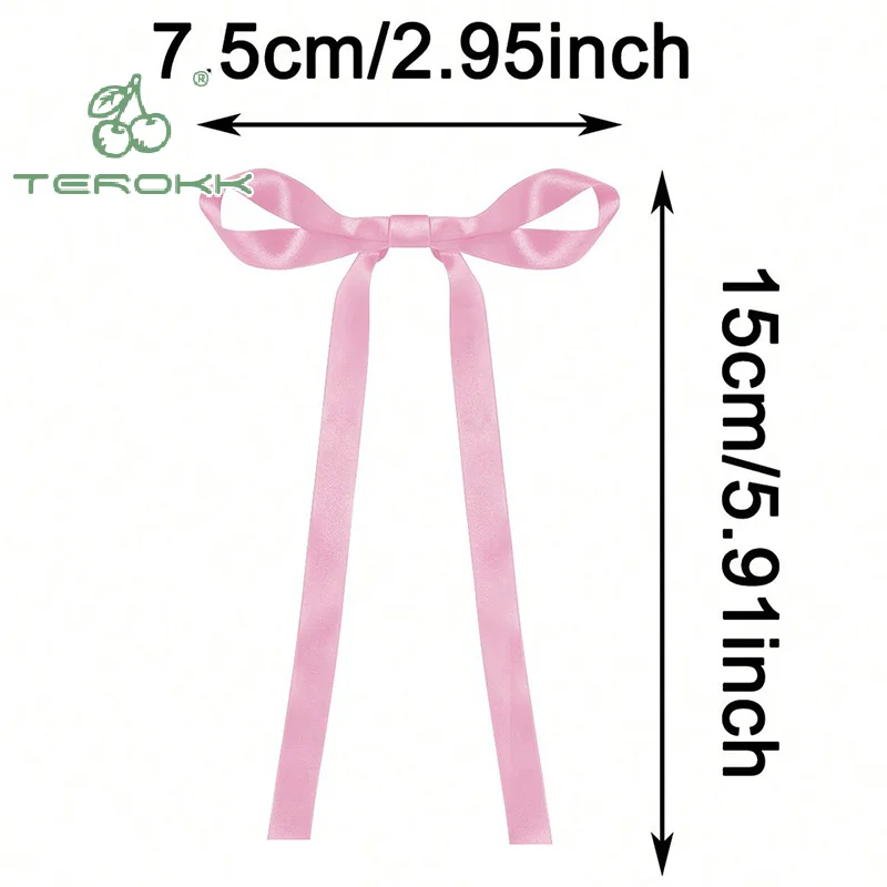 10Pcs Bow Ribbon Cake Decoration Desserts Home Decor Birthday Party Decor Kids Valentine's Day Evening Events Cake DIY Decor