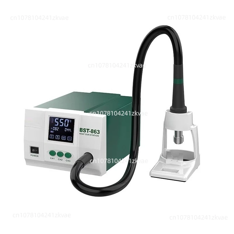 

BST863 hot air gun welding table 1200W digital display LCD touch constant temperature welding table with memory function