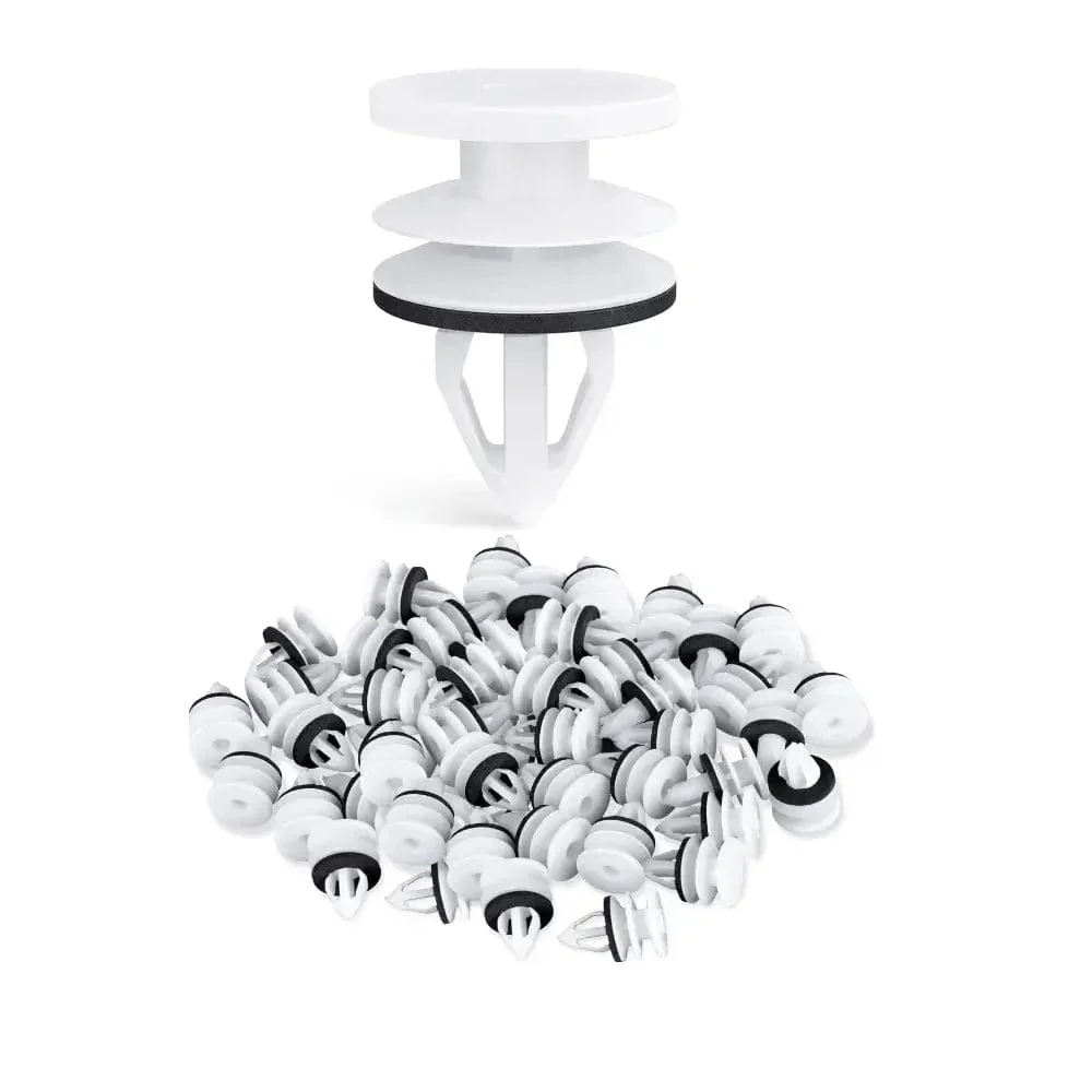 

Wholesale Stock QGC-B120 White Car Fastener & Clip 1000pcs/bag 20bag/carton New Condition Automotive Plastic Body Trucks Clips