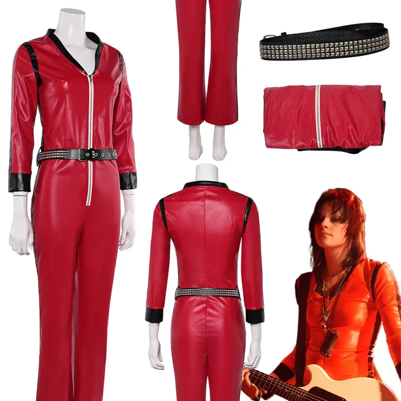 Fantasia Jett Cosplay Abbigliamento per spettacoli teatrali 2010 Film Run Away Disfraz Costume Donna Halloween Carnevale Abiti da festa yj4k
