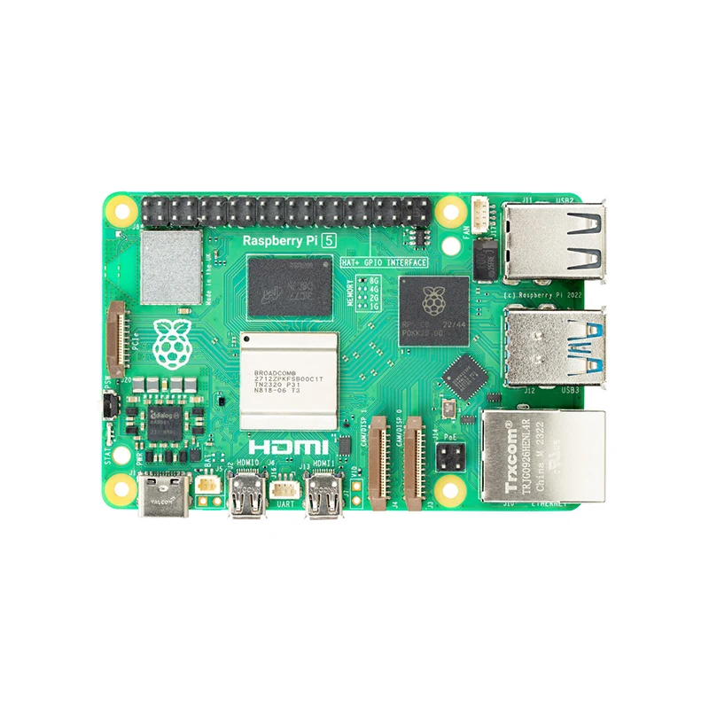 Official Original Raspberry Pi 5 Cortex-A76 Linux 4GB 8GB Arm Board Python programlama PCIe Gigabit Ethernet USB3.0