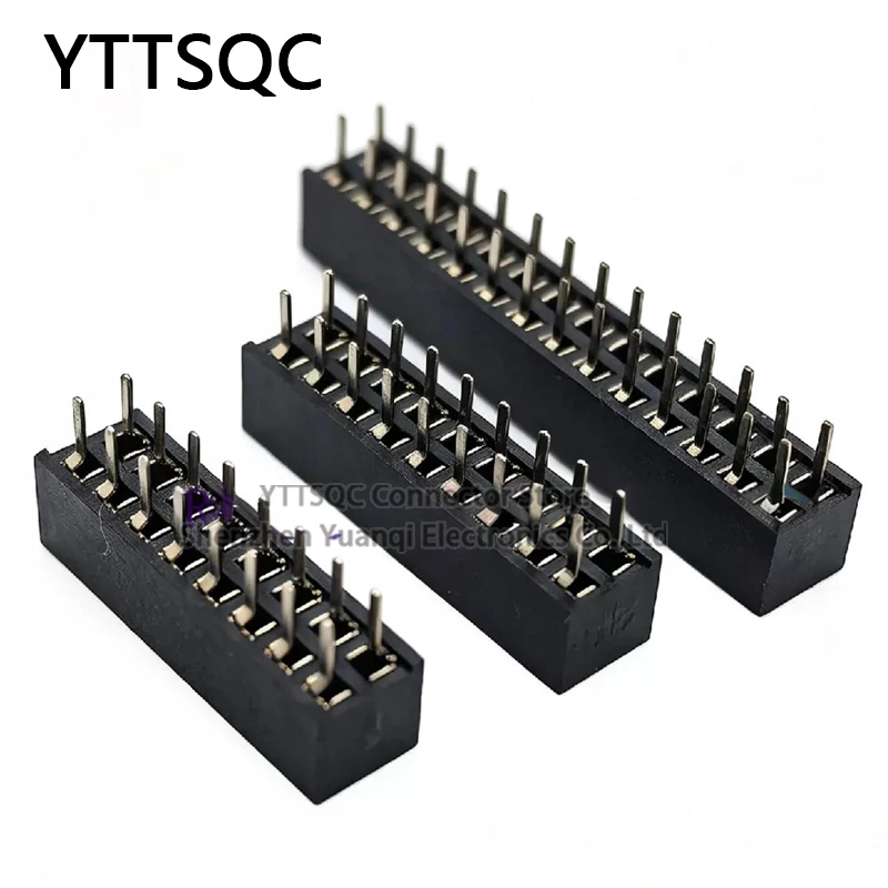 10pcs 2.0mm Double Row Straight PH4.3mm 2X2/3/4/5/6/7/8/9/10/11/12/13/14/15/16/18/20/40P Pin PCB Female Header Connector Socket