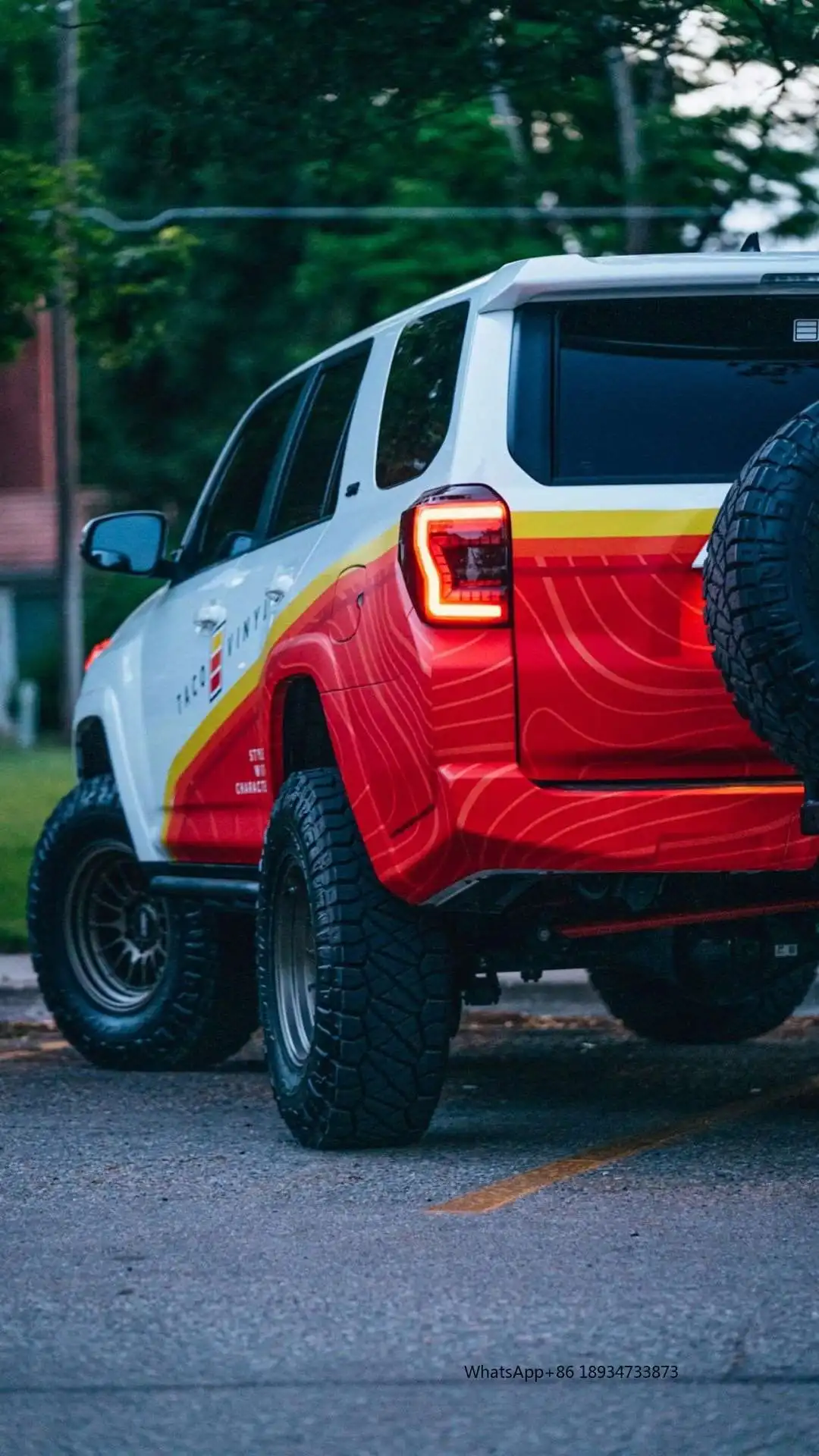 Accessoires feux arrière feux arrière pour TOYOTA 4runner