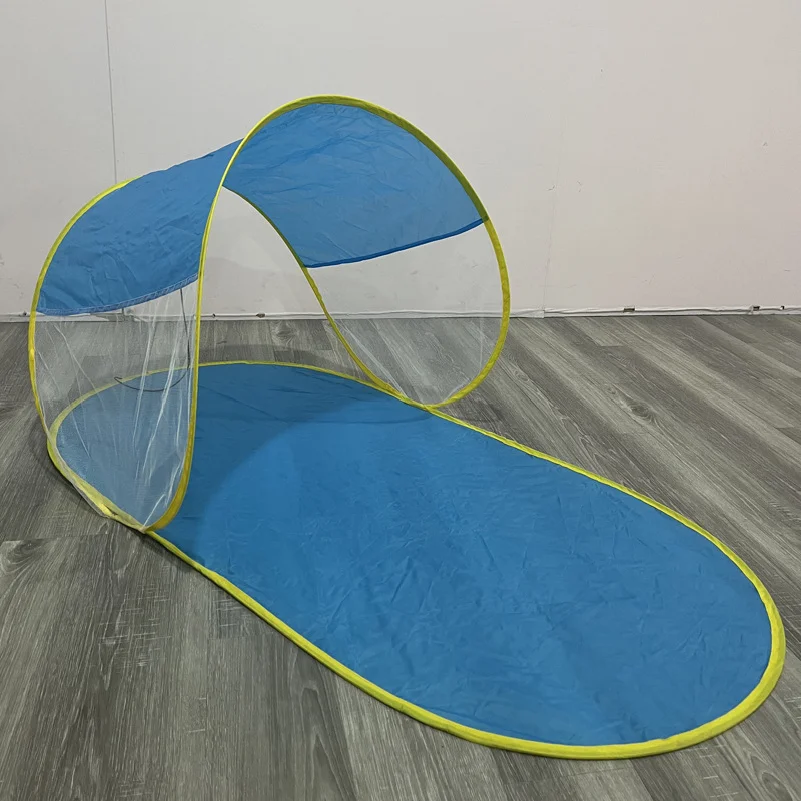 

Cross-border Automatic Quick Opening Slippers Tent Outdoor Beach Tent Camping Portable Stacked Breathable Mesh Shade Tent