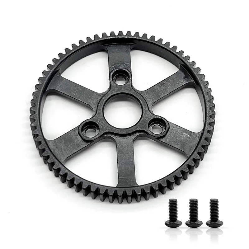 Harden Steel Main Spur Gear para RC Car, Acessórios de Peças de Atualização, 65T, 0.8M, 32P, 3960, Trxs 1/10, Summit E-Maxx, 1 Pc