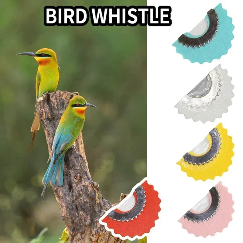 1Pcs Bird Whistle Magic Fun Bird Caller Tongue Whistle Warbler Original Magic Tweeting Noisemaker Toys Tricks Gag Bird Whistle