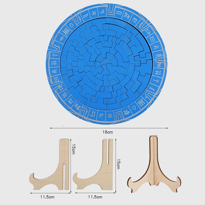 Puzzle porte étoile en bois pour enfants, blocs de combustion du cerveau, jouets éducatifs précoces, décor de bureau à moteur fin, jeux d'apprentissage, cadeaux