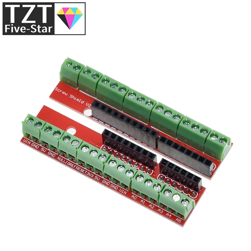 TZT Screw Shield V2 Study Terminal expansion board (double support) for arduino UNO R3