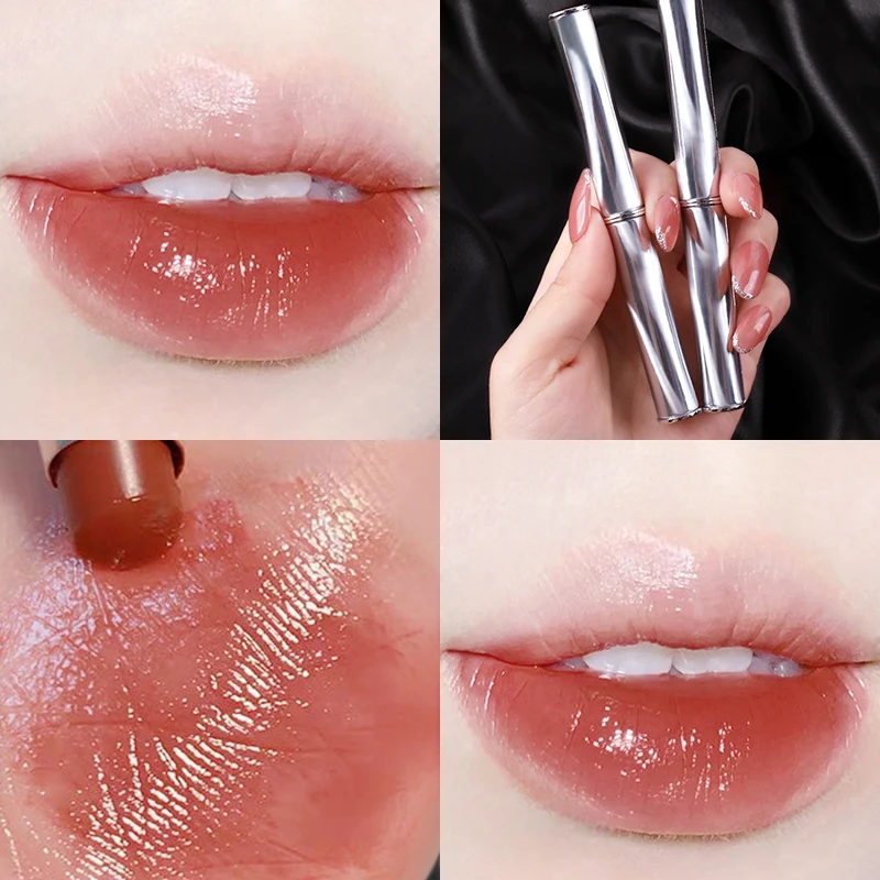 Natürliche Nude Samt Matte Lippenstift Wasserdichte Langlebige Lip Balm Feuchtigkeitsspendende Farbton Rot Lip Stick Sexy Frauen Make-Up Glanz Geschenk