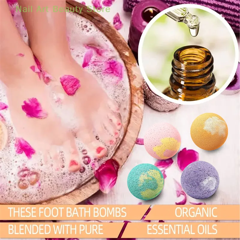 Ximonth Foot Bath Ball Moisturizes And Repairs Anti-cracking, Peeling And Cleansing To Relieve Discomfort And Ward Off Cold