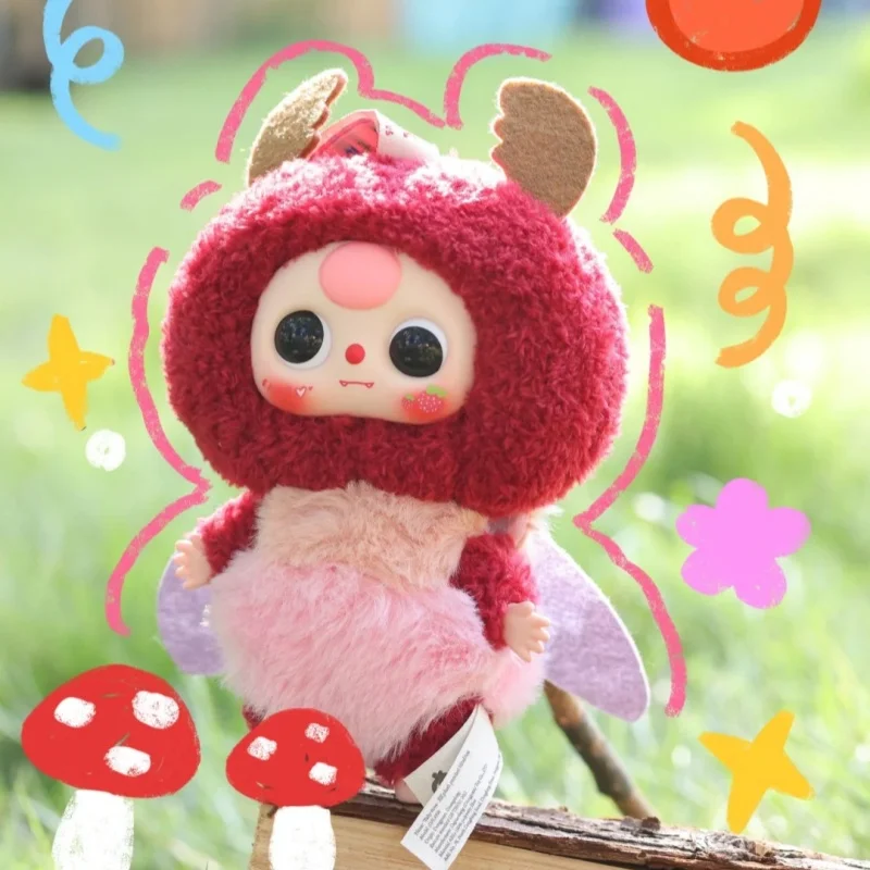 Genuine Stock Baby Three Elf Plush Blind Box Kawaii Doll Backpack Pendant Decor Ornament Trendy Toy Surprise Girls Kids Gift - Image 5