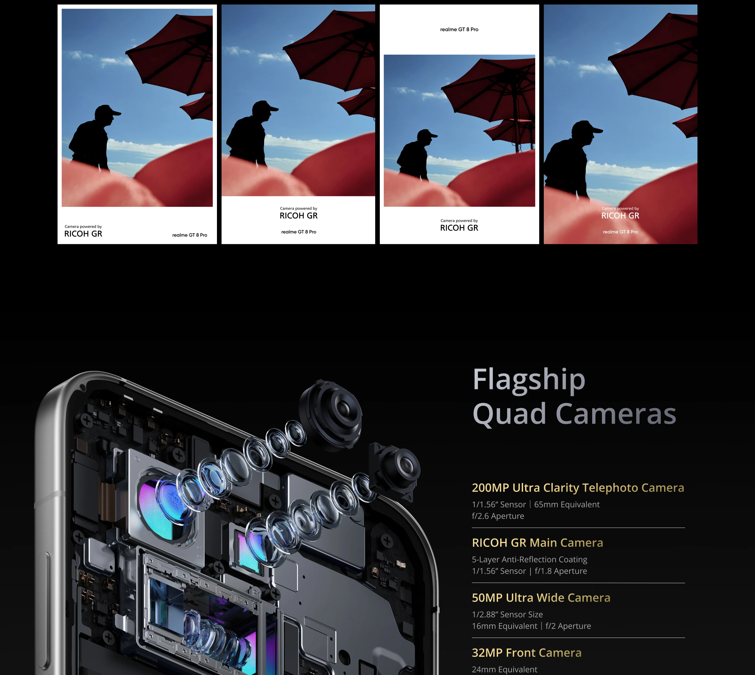 realme GT 8 Pro Smartphone Snapdragon 8 Elite Gen 5 Chipset 6.79" 2K 7000nit Display 200MP Telephoto 50W Wireless Charge 7000mAh