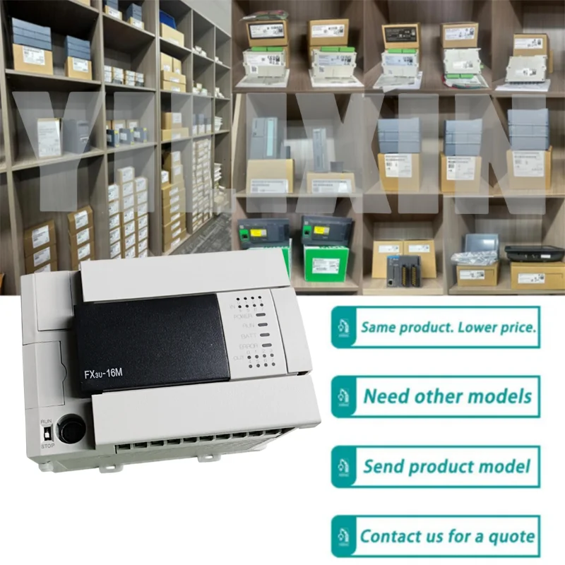 

Новые оригинальные модули FX3U-16MR-ES-A, FX3U-80MR-ES-A, FX3U-64MR-ES-A, FX3U-128MR-ES-A, FX3U-32MR-ES-A. В наличии и готовы к отгрузке.