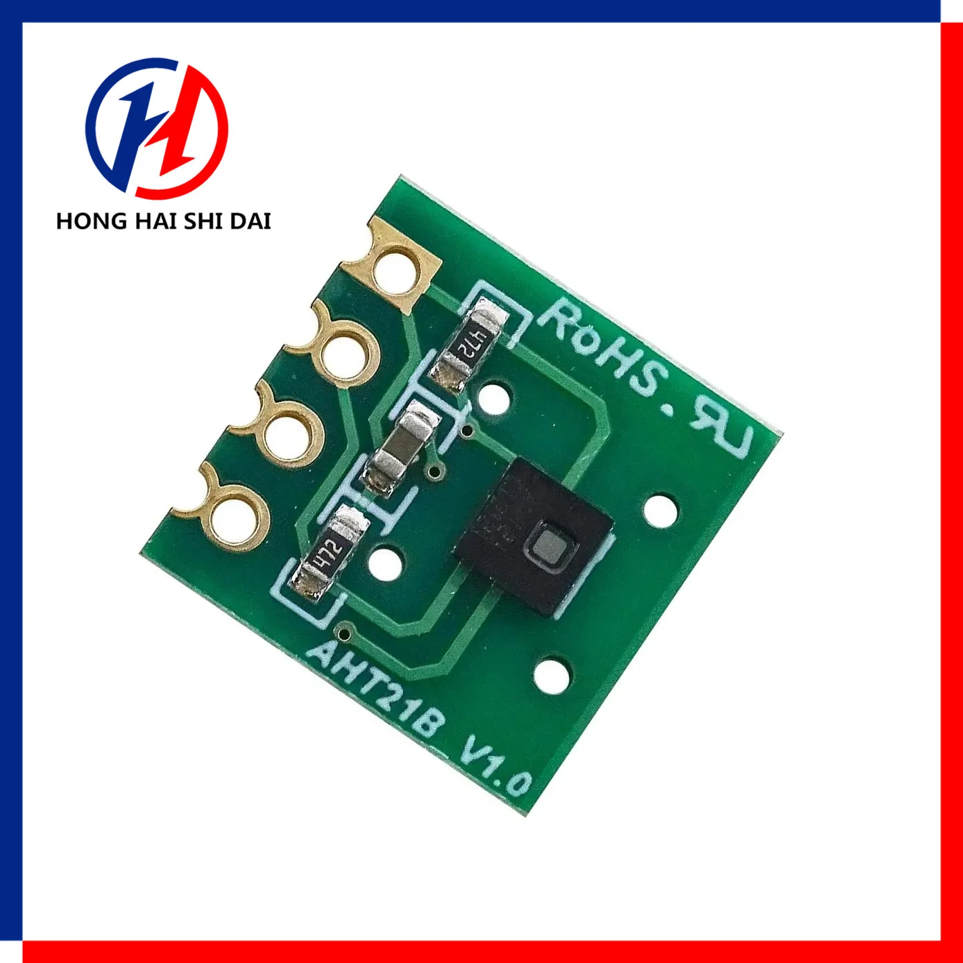 AHT21 digital temperature and humidity sensor module AHT21B I2C has fast communication response and strong anti-interference