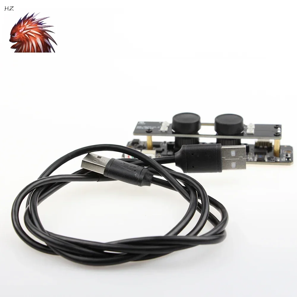 New New 2 megapixel 1080P camera module AR0230 OV2735 CMOS dual lens wide dynamic hidden M12 USB interface camera moduleS