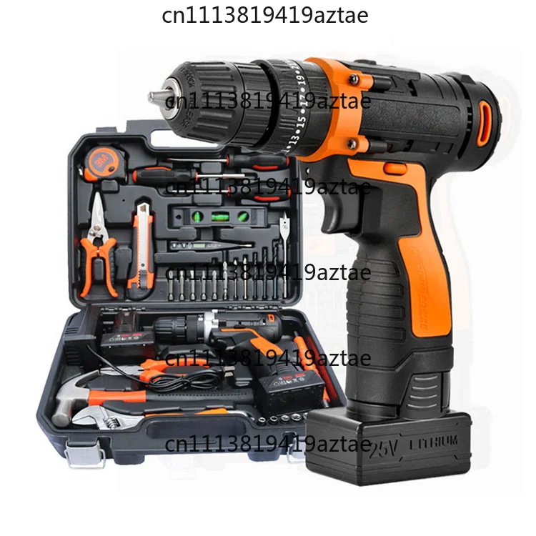 12V Varied Speed Wireless Electric Screwdriver Rechargeable Li-ion Baterry Charged Hand Drills Cordless Power Drill Tool Kit