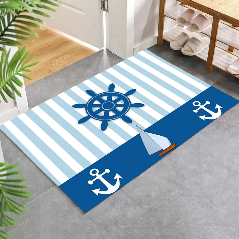 

Boat Anchor Kitchen and Home Items Door Mat Entrance Carpet Living Room Floor Mats Welcome Deal Rugs Custom Rug Bath Foot Prayer