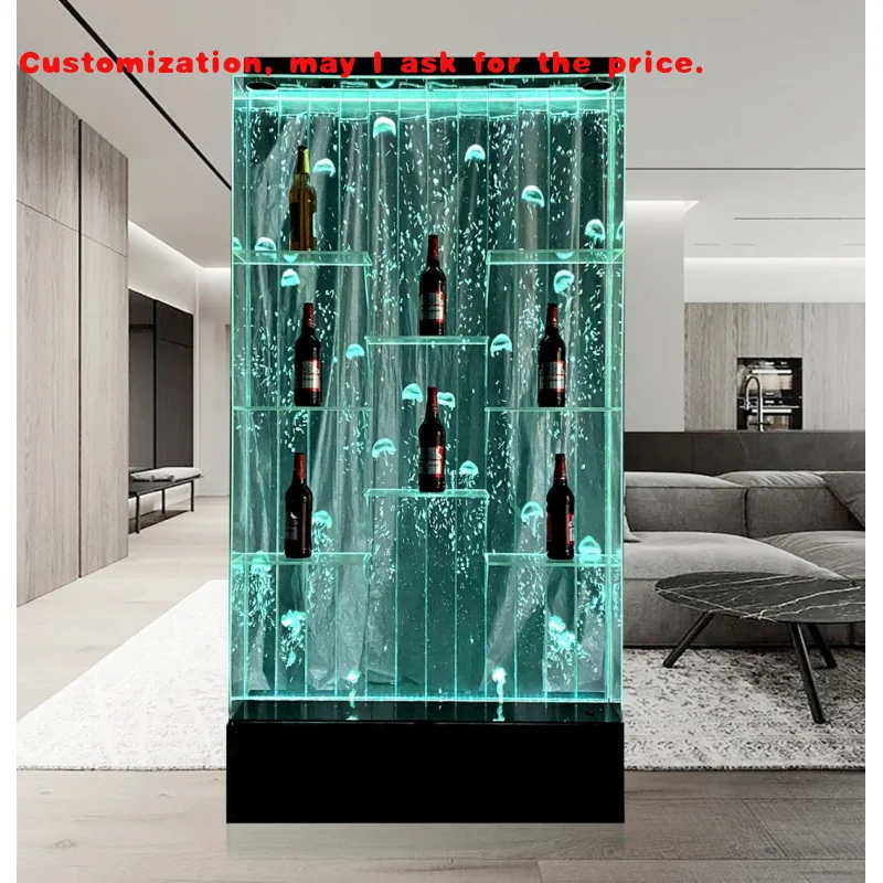 

на заказ. Индивидуальные прибрежные современные цифровые пузырьковые панели, акриловый светодиодный настенный декор с полками для дома или комнаты