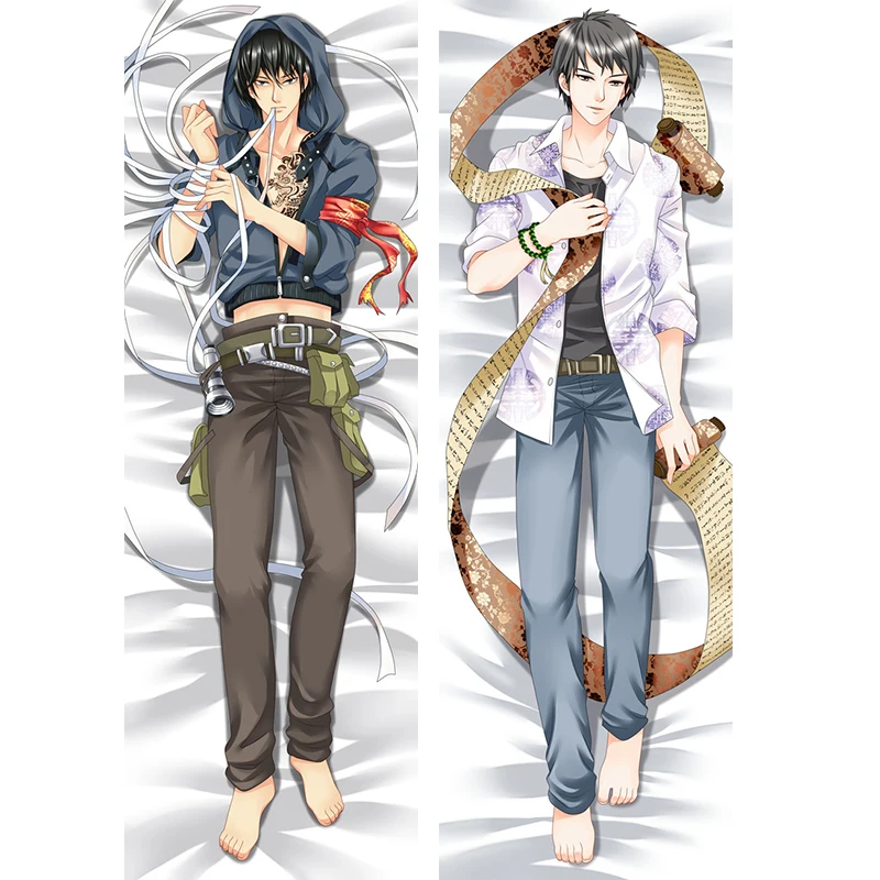 Anime Boy Zhang Qiling Dakimakura Pillow Cover Yuusuke Makishima Characters Long Life Size Body Pillowcase