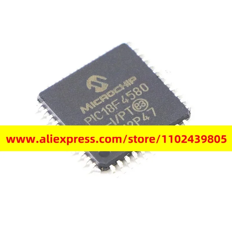 PIC18F4580-I/PT Import Original IC Chip 18F4580 QFP44 8-bit Microcontroller MCU Chip PIC18F4580