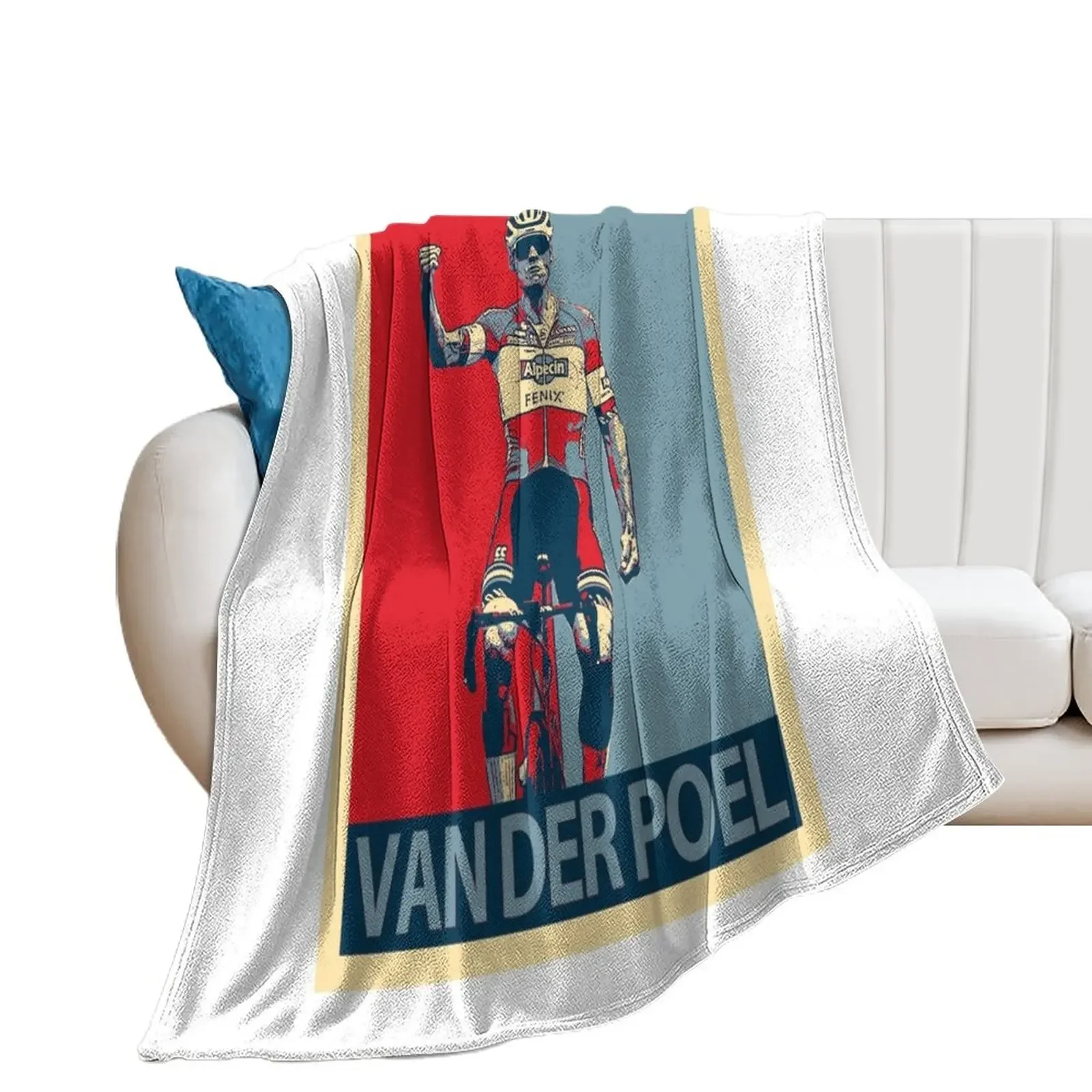 

mathieu van der poel Throw Blanket Flannels Decorative Beds Summer Blankets