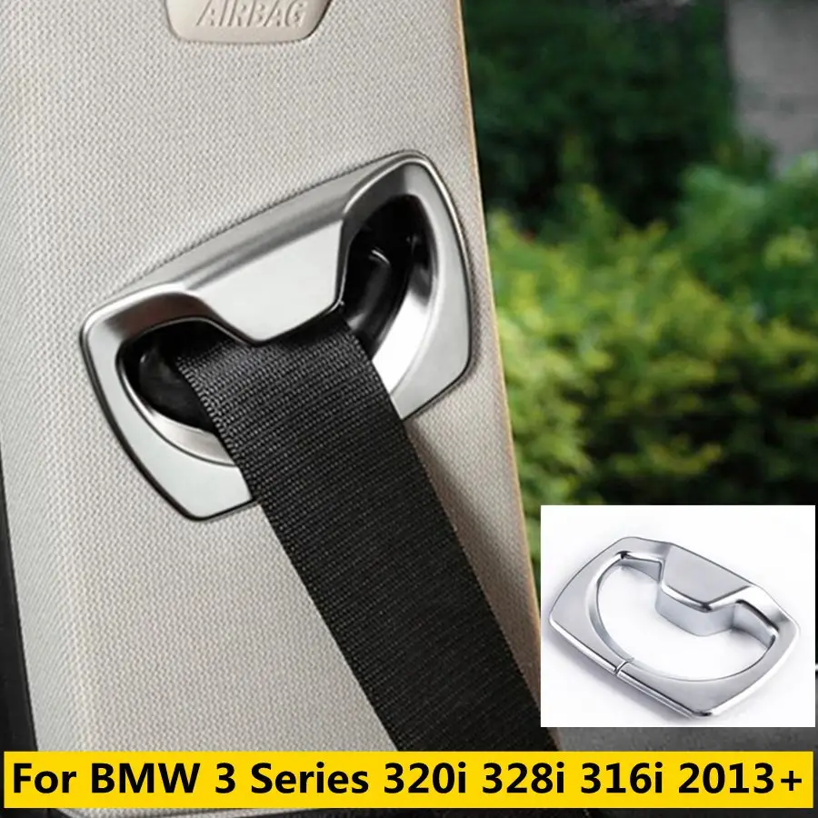 

ABS Pillar B Seat Safety Belt Buckle Cover Trim Fit For BMW 3 Series 320i 328i 316i 2013 - 2017 Interior Decoration Accessories