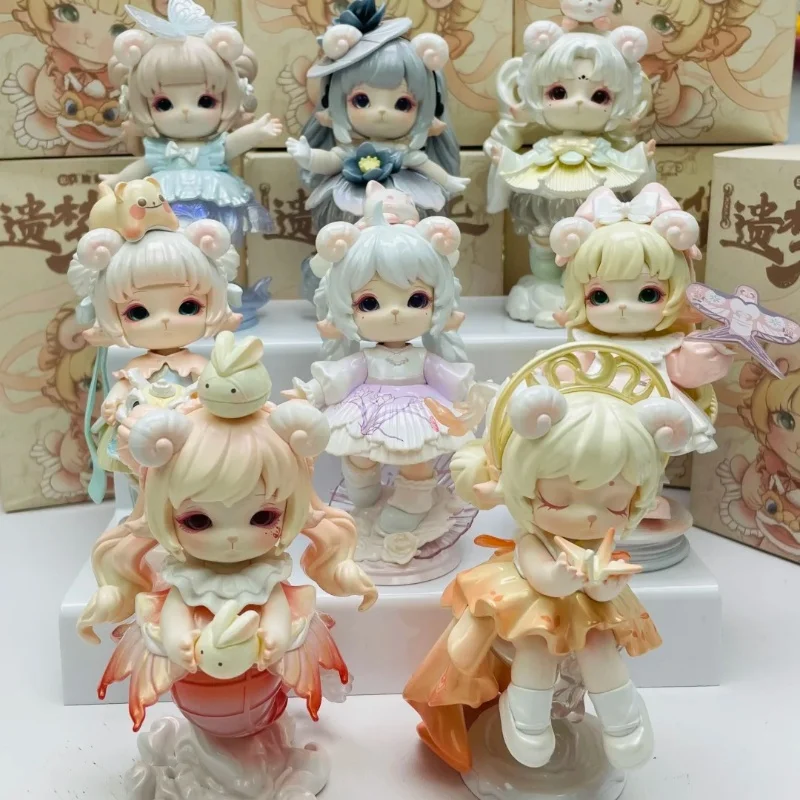 

Новая оригинальная коллекционная фигурка V4 Mimia Art Of Forgotten Dream Series Blind Box: мультяшная декоративная игрушка, таинственная коробка, аниме-украшение ручной работы для рабочего стола, подарок
