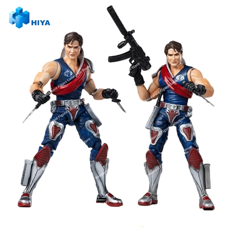 100% Original HIYA Exquisite Mini G.I.Joe Xamot Tomax 1/18 Anime Action Figure Toy Gift Model Collection Hobby