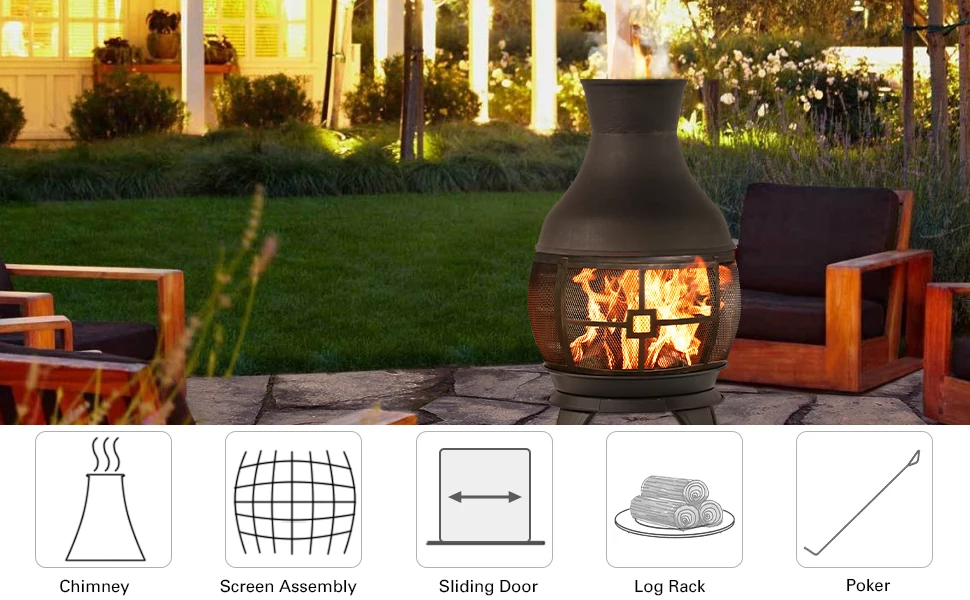Wooden Fire Pit