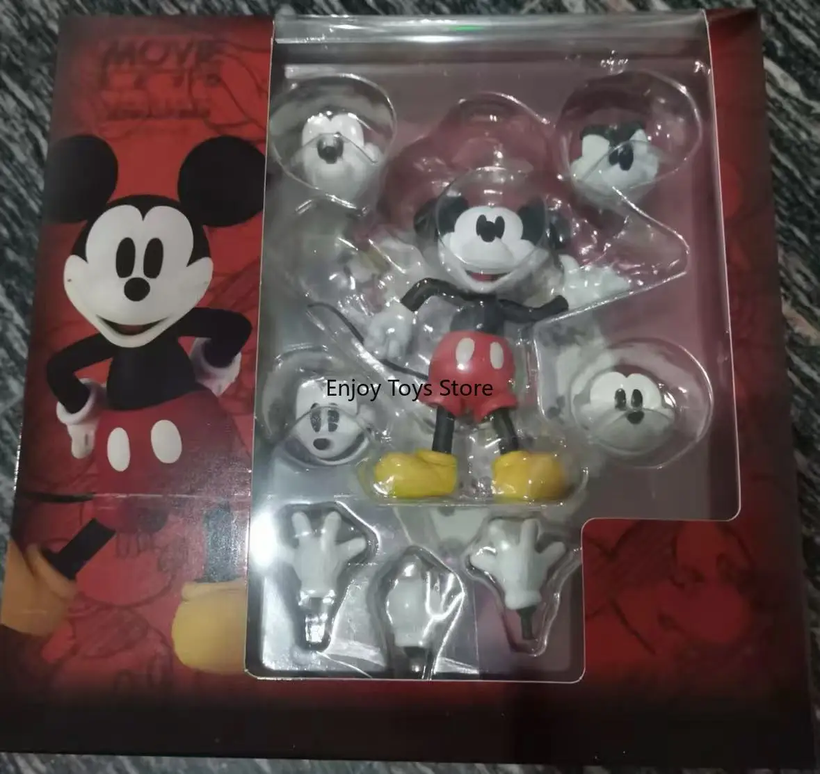 In Stock Domestic Animation Mouse Joints Can Be Moved Boxed Figure Models Stock