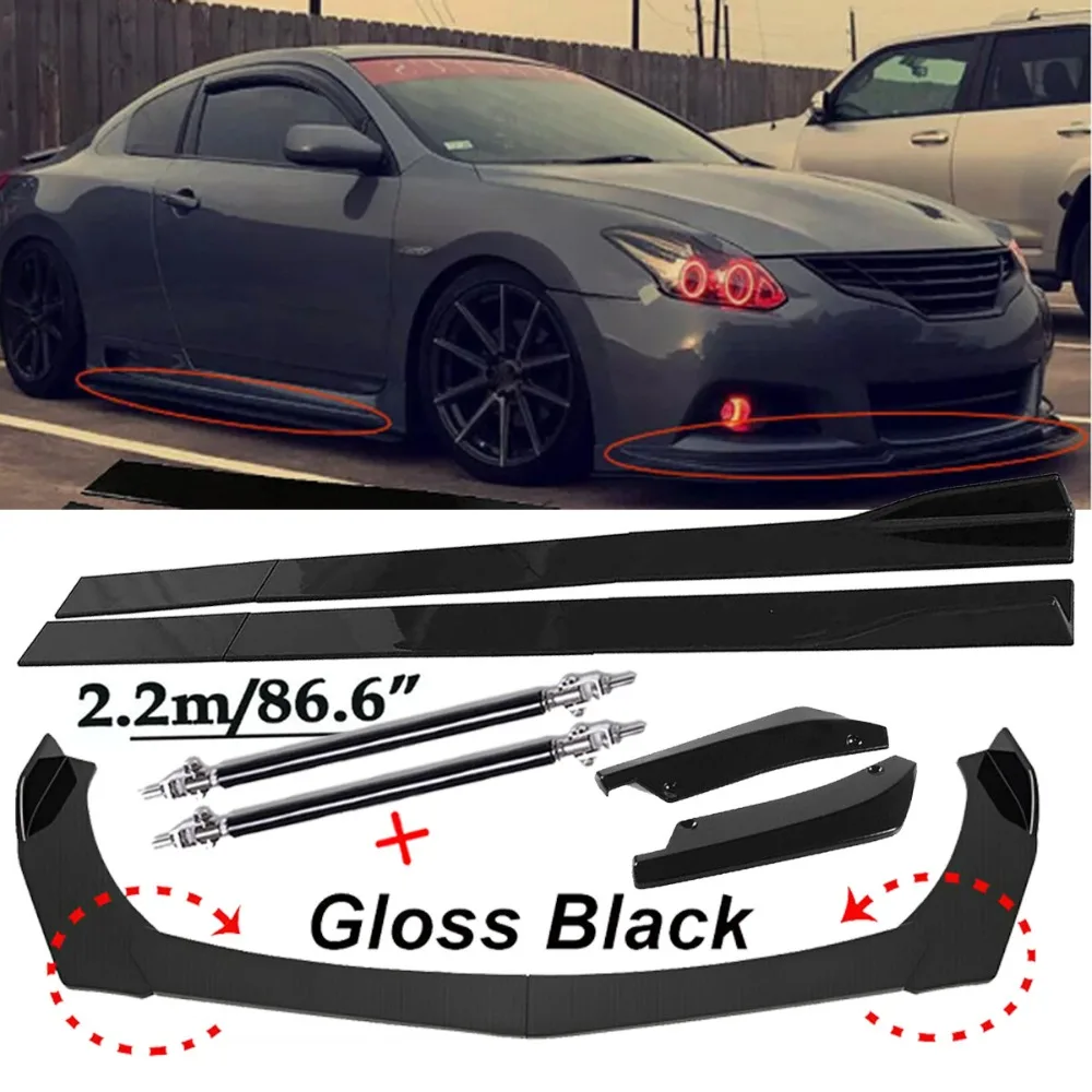 

Front Bumper Lip Spoiler Splitter Car Body Rear For Nissan Altima 2008-2020 United States