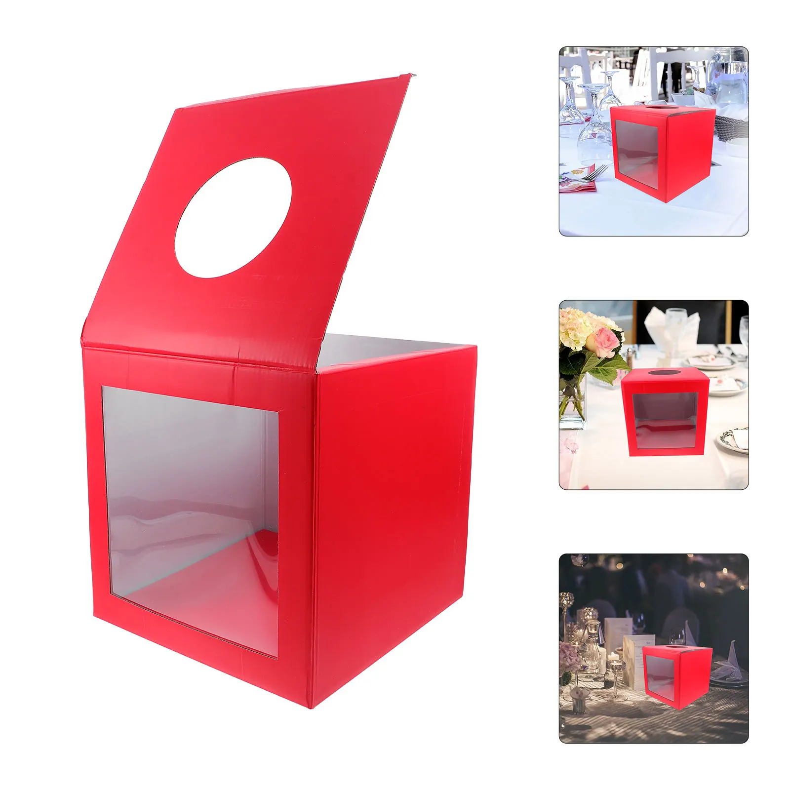 Glatte, harte Lotteriebox, Tombola-Ticket, Stimmzettel, Vorschlag, Aufbewahrung, Multifunktionshalter für Veranstaltungen, Tombola-Ticketbox