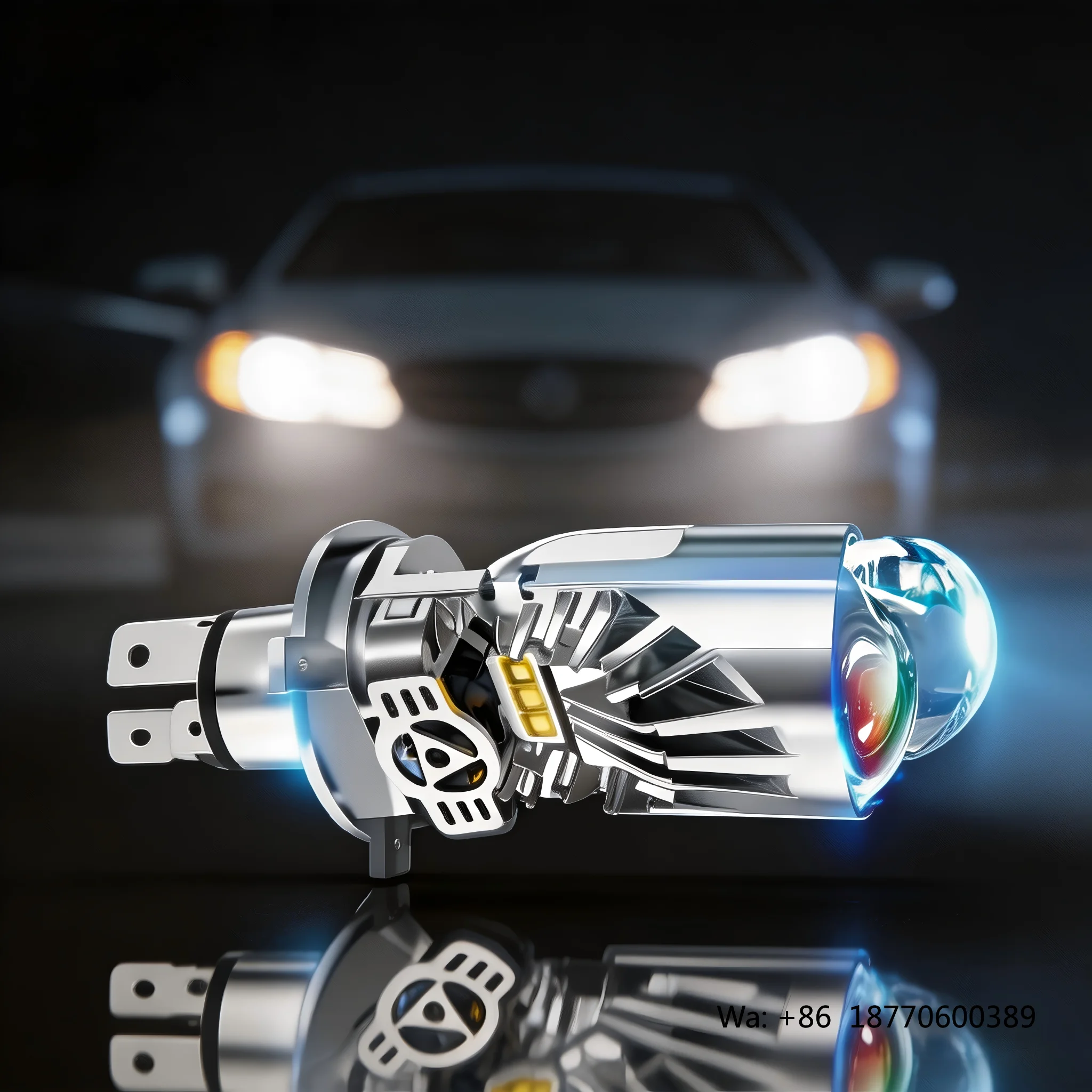 Glint OEM ODM Faros LED para Autos, Sistema de Iluminación Automotriz, Bombilla LED, Foco H7, Faros Láser para Autos, Luces LED para Vehículos