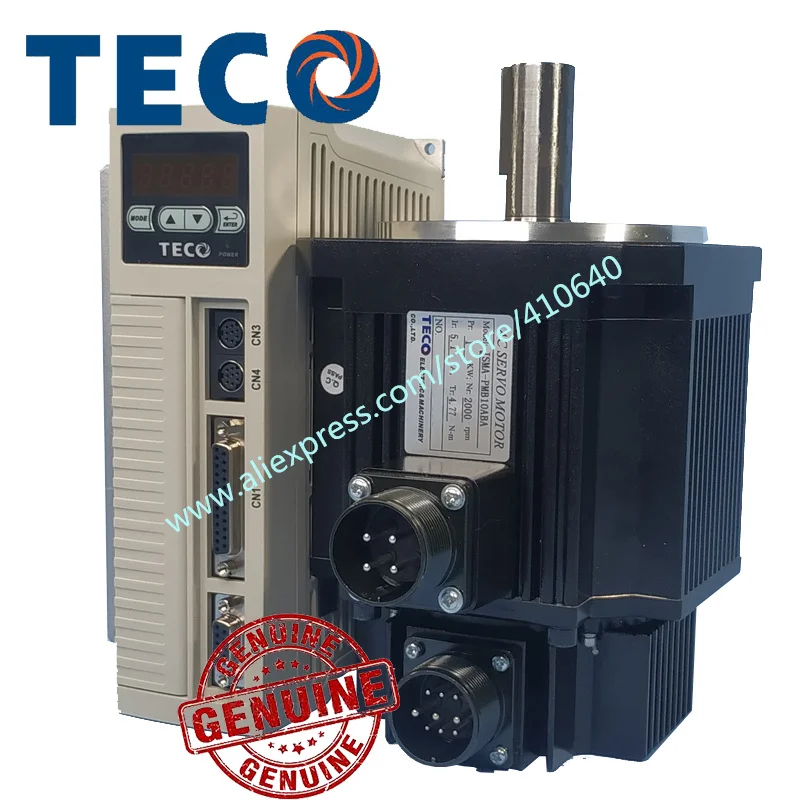 

Genuine Whole Set 0.4 to 2KW TECO JSDEP Series 15A 20A 30A 50A3 AC Servo Drive and JSMA PUC PLC PMB Series Servo Motor