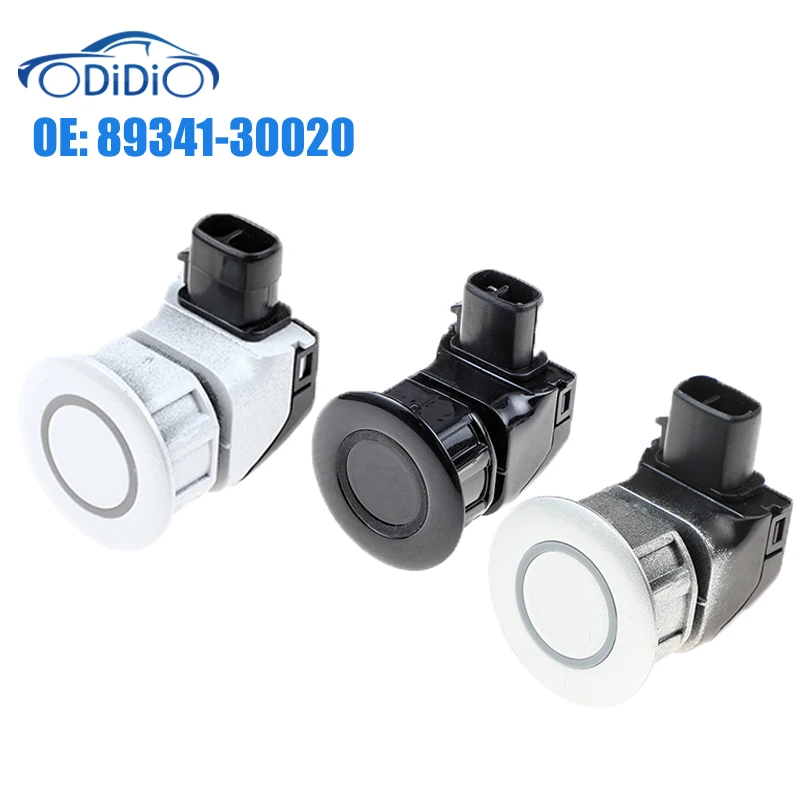 

ODIDIO 89341-30020 White/ Black Parking Assist Radar Sensors Parktronic PDC 89341-30021 For Toyota Crown Majesta Lexus IS GS