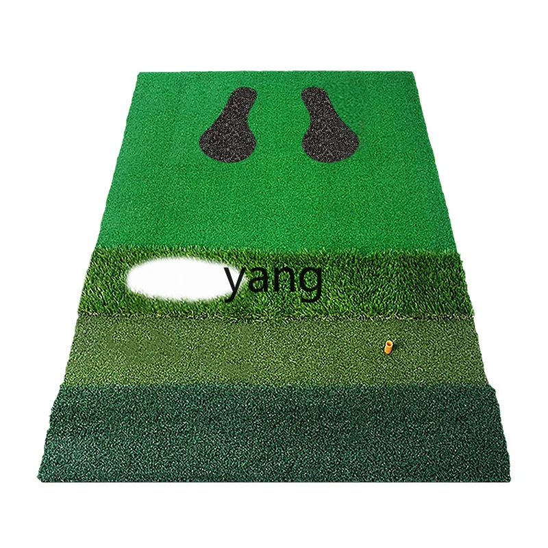 L'm'm Golf Multifunctional Golf Mat Indoor Practice Ball Mat Swing Practice Mat