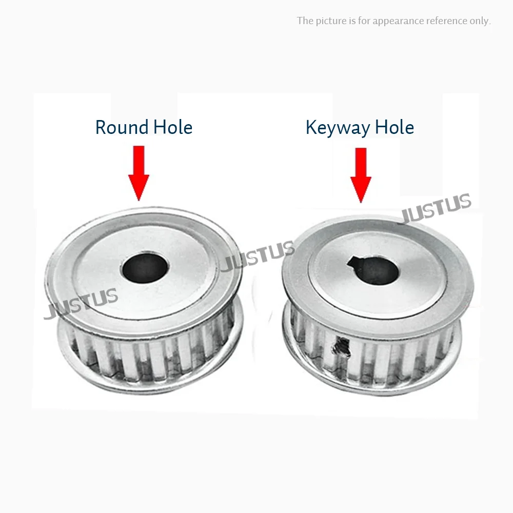 Imagem -04 - Polia de Sincronização xl tipo af 48t 50t 60 Dentes 10 12 14 15 16 17 18 19 2030 mm para a Largura 15 mm Correia Usada na Polia Linear