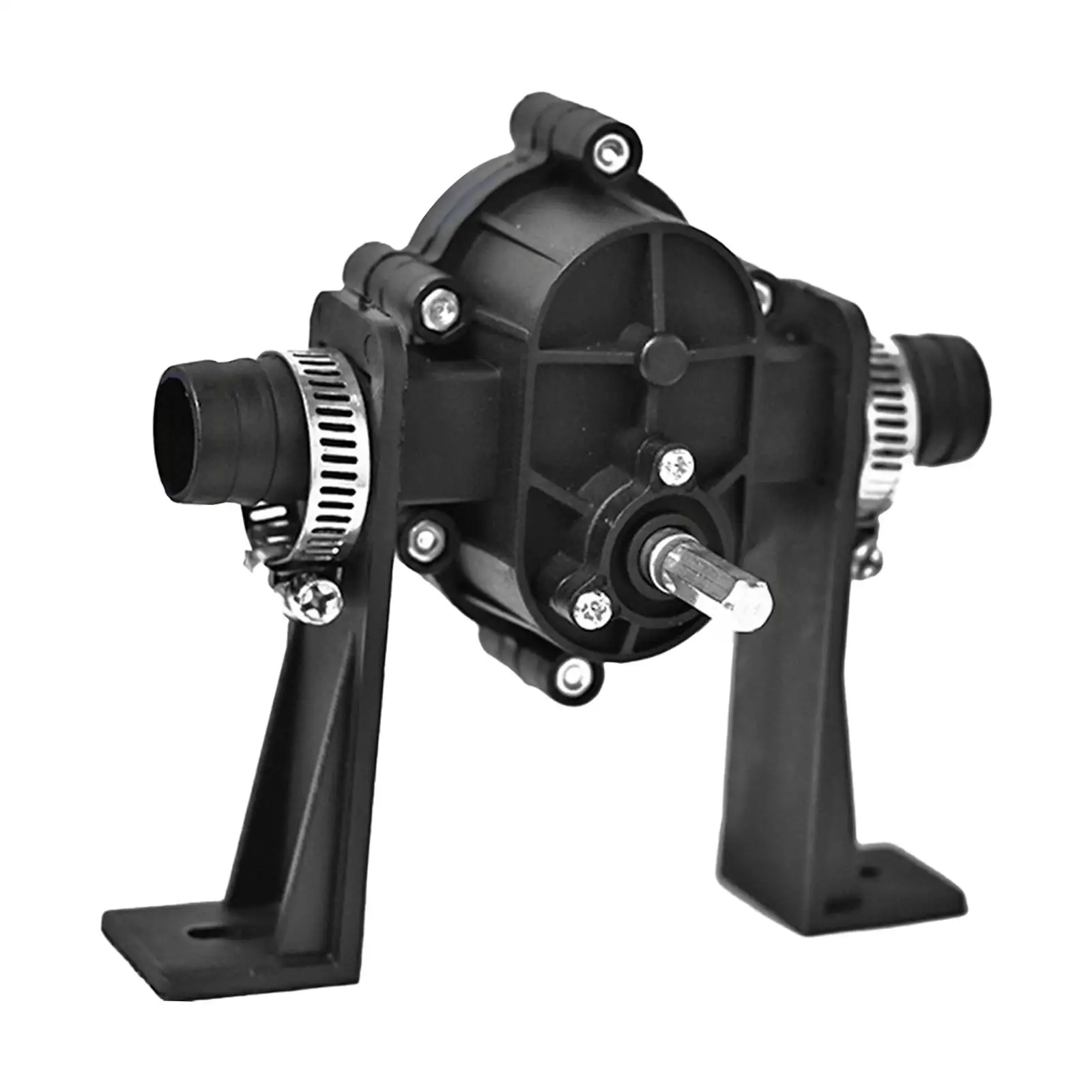 Portable Hand Drill Water Pump High Efficiency Fluid Transfer Mini Centrifugal Pump for Home Garden Cleaning Tasks