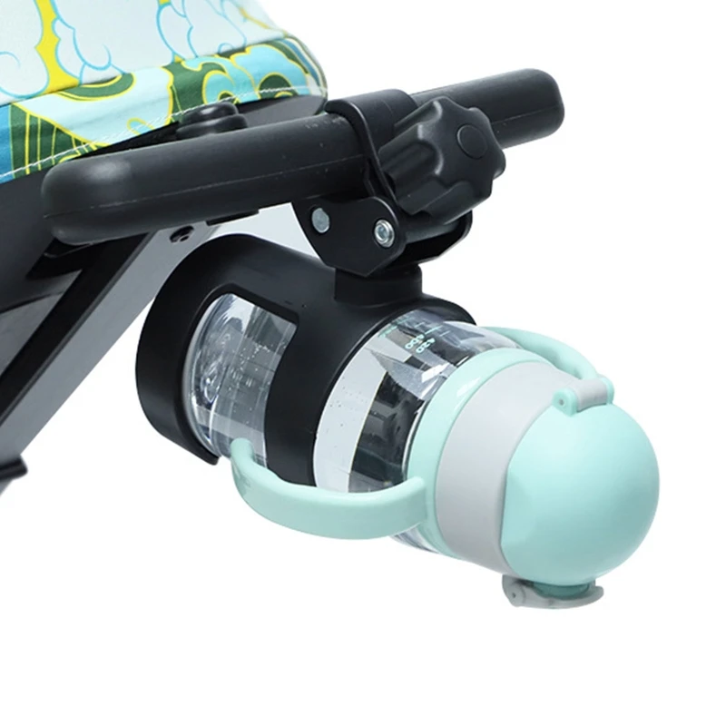 360 Degrees Rotation Drink Holder for Bike Pushchair Wheelchair Walker Bicycle Fits Most Cups Gifts for Relatives