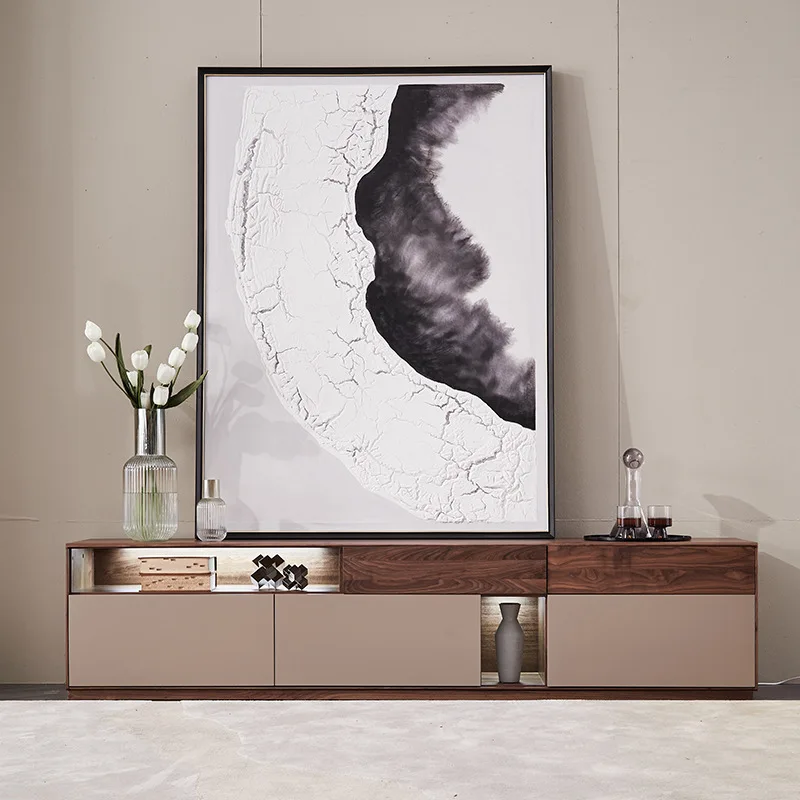 TV cabinet designer solid wood living room audio-visual cabinet low cabinet